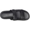 imageCoach Womens Denim Quilted Sculpted C Double Band Sandal FlatBlack