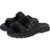imageCoach Womens Denim Quilted Sculpted C Double Band Sandal FlatBlack