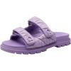 imageCoach Womens Denim Quilted Sculpted C Double Band Sandal FlatIris