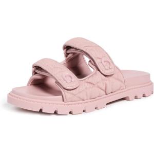 imageCoach Womens Denim Quilted Sculpted C Double Band Sandal FlatBallerina