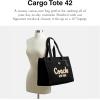 imageCoach Cargo Tote 42 Midnight NavyBlack