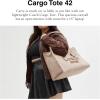 imageCoach Cargo Tote 42 Midnight NavyDark Natural