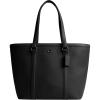 imageCoach Gotham Zip Top ToteBlack