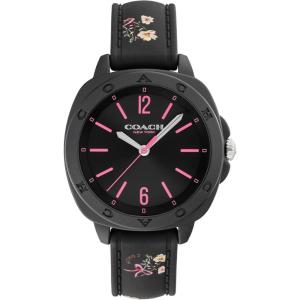 imageCOACH Kitt Womens 3H Quartz Watch  35 mm TR90 Case  Silicone Strap  Stylish Fashion Accessory Gift for Her
