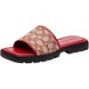imageCoach Womens Florence Sandal FlatRuby