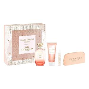 imageCoach Dreams Sunset 4 Piece Eau de Parfum Gift Set Eau de Parfum Spray Perfumed Body Lotion Purse Spray Pouch