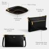 imageCoach Legacy Zip Top CrossbodyB4Black