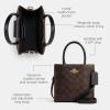 imageCoach Mini Cally CrossbodyBrown Black