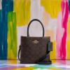 imageCoach Mini Cally CrossbodyBrown Black