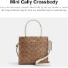 imageCoach Mini Cally CrossbodyTanChalk