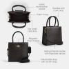imageCoach Mini Cally CrossbodyWalnutBlack