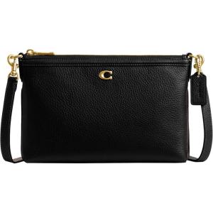 imageCoach Legacy Zip Top CrossbodyB4Black