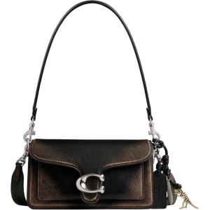 imageCoach Tabby Shoulder Bag 20 LHBlack Brown