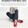 imageCoach Womens Sculpted C Soft Mary Jane FlatCrimson Tint