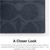imageCoach Mens 3in1 Wallet in Maxi Signature Canvas DenimDeep Blue One Size
