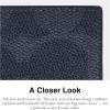 imageCoach Mens Slim Billfold Wallet in Maxi Signature Canvas DenimDeep Blue One Size