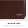 imageCoach Mens Zip Around Coin WalletMAPLE