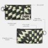 imageCoach Mens Zip Card CaseBlack Multi