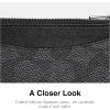 imageCoach Mens Zip Card CaseCHARCOAL
