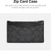 imageCoach Mens Zip Card CaseCHARCOAL