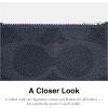 imageCoach Mens Zip Card CaseDenimDeep Blue