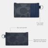 imageCoach Mens Zip Card CaseDenimDeep Blue