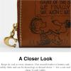 imageCoach Womens Essential Small Zip Around Card CaseB4Hazelnut