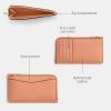 imageCoach Womens New York Zip Card Case B4Peach
