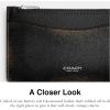 imageCoach Womens Zip Case Travel AccessoryEnvelope Card HolderLHBlack Brown