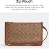imageCoach Zip Pouch B4Tan Caramel