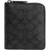 imageCoach Mens Zip Around Coin WalletCHARCOAL