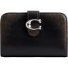 imageCoach Womens Tabby BiFold WalletLHBlack Brown