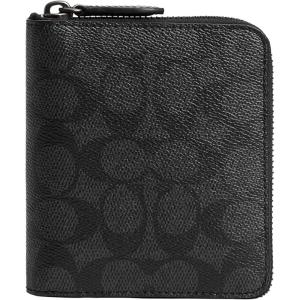 imageCoach Mens Zip Around Coin WalletCHARCOAL