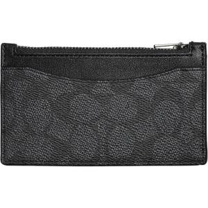 imageCoach Mens Zip Card CaseCHARCOAL