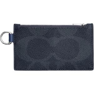imageCoach Mens Zip Card CaseDenimDeep Blue