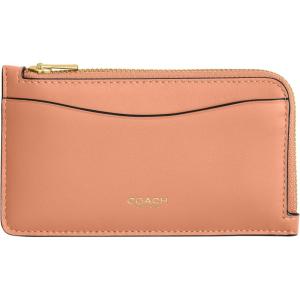 imageCoach Womens New York Zip Card Case B4Peach