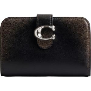 imageCoach Womens Tabby BiFold WalletLHBlack Brown