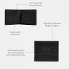imageCoach Mens 3 in 1 AccessoryTravel Wallet Black