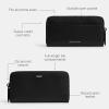 imageCoach Mens Accordion Wallet Black One Size