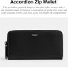 imageCoach Mens Accordion Wallet Black One Size