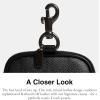 imageCoach Mens Clip On Pouch Charcoal One Size