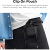 imageCoach Mens Clip On Pouch Charcoal One Size