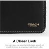 imageCoach Mens Zip Around Coin Wallet Black One Size