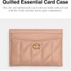 imageCoach Womens Quilted Essential Card Case B4Cream