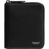 imageCoach Mens Zip Around Coin Wallet Black One Size