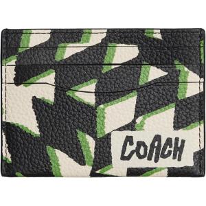 imageCoach Mens Flat Card Case Black Multi One Size