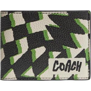 imageCoach Mens Slim Billfold Black Multi One Size
