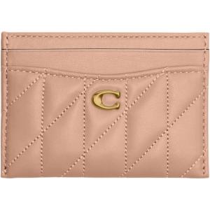 imageCoach Womens Quilted Essential Card Case B4Cream