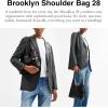 imageCoach Brooklyn Shoulder Bag 28LhBlack Brown