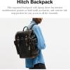 imageCoach Mens Hitch Backpack in Loved Leather BlackLight Tan MediumBlackLight Tan